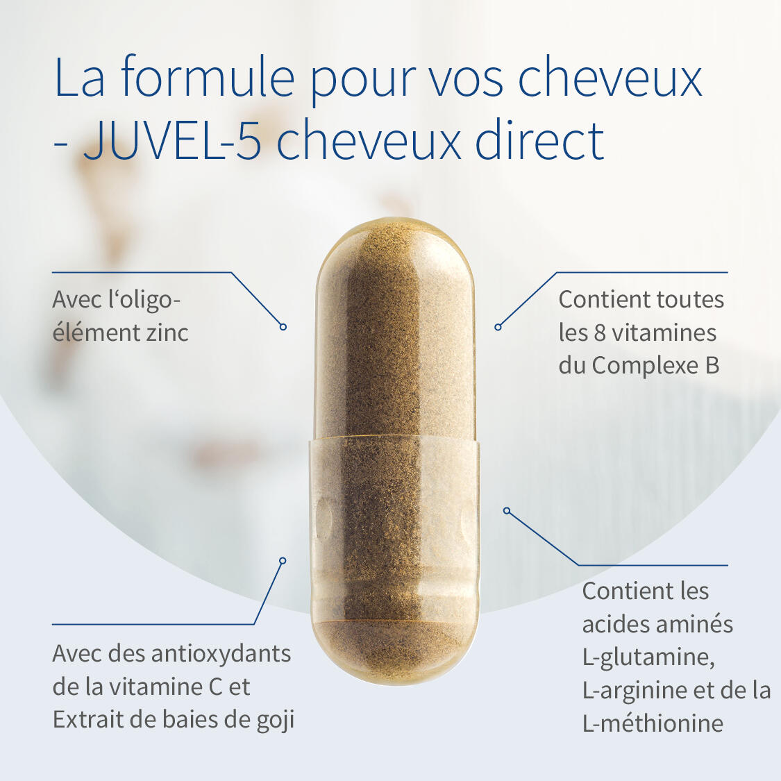 JUVEL-5 cheveux direct image du produit 3