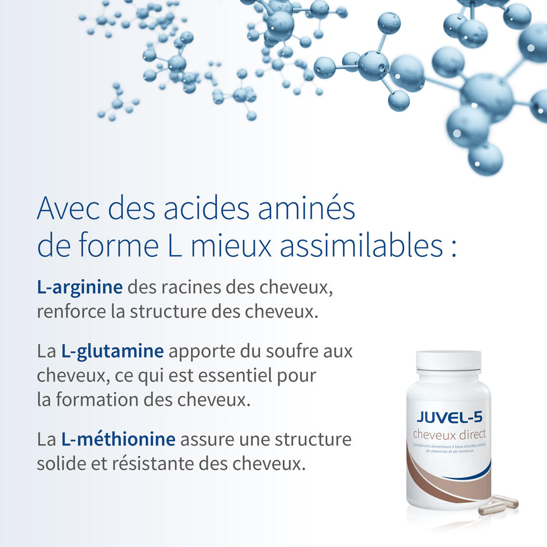 JUVEL-5 cheveux direct image du produit 4