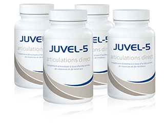 Commander le lot de 4 mois de JUVEL-5 articulations direct avec livraison gratuite