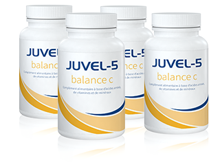 Commander le lot de 4 mois de JUVEL-5 balance c avec livraison gratuite