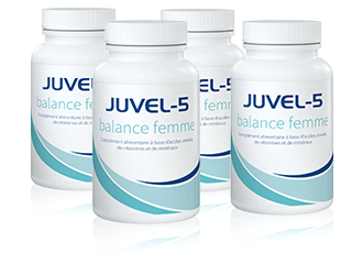 Commander le lot de 4 mois de JUVEL-5 balance femme avec livraison gratuite