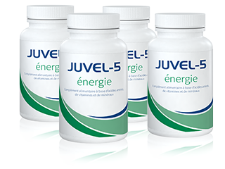 Commander le lot de 4 mois de JUVEL-5 nergie avec livraison gratuite
