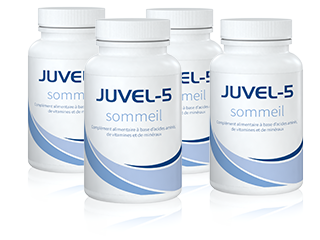 Commander le lot de 4 mois de JUVEL-5 sommeil avec livraison gratuite